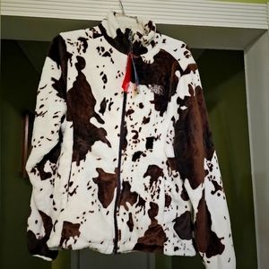 North Face Cow Print Jacket